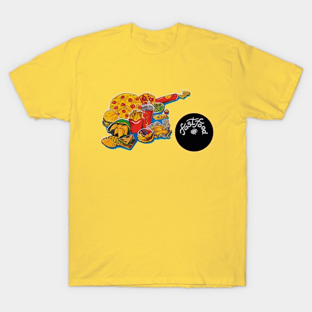 Fast Food T-Shirt by AriadnaDeRaadt